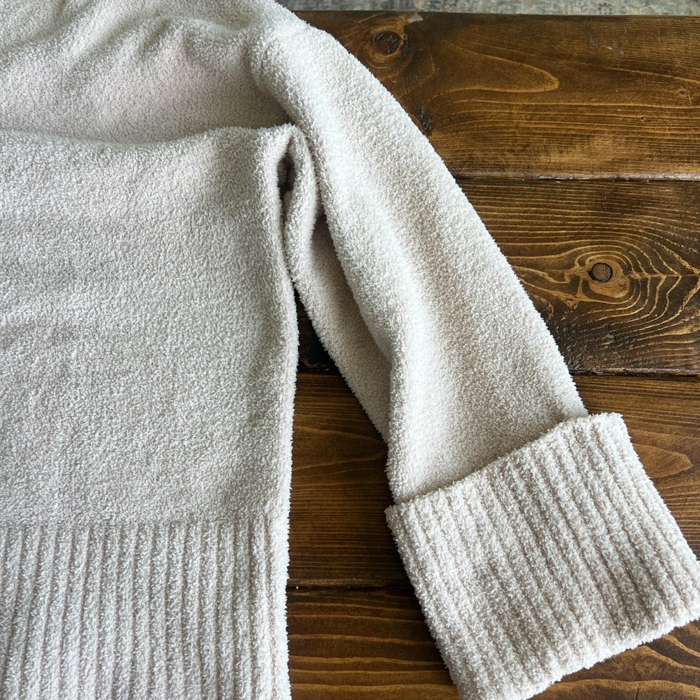 Cozy Light Pink Sweater